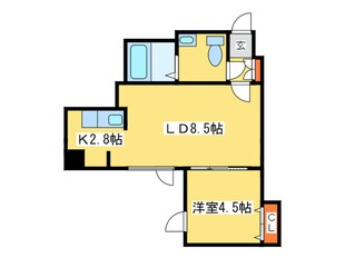 ブランノワ－ルＮ１４.ｅｘｅの物件間取画像